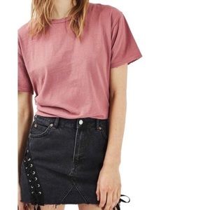 Topshop mauve tshirt